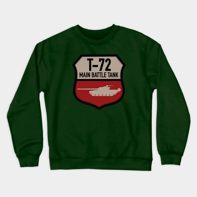 T-72 Tank Crewneck Sweatshirt by Firemission45